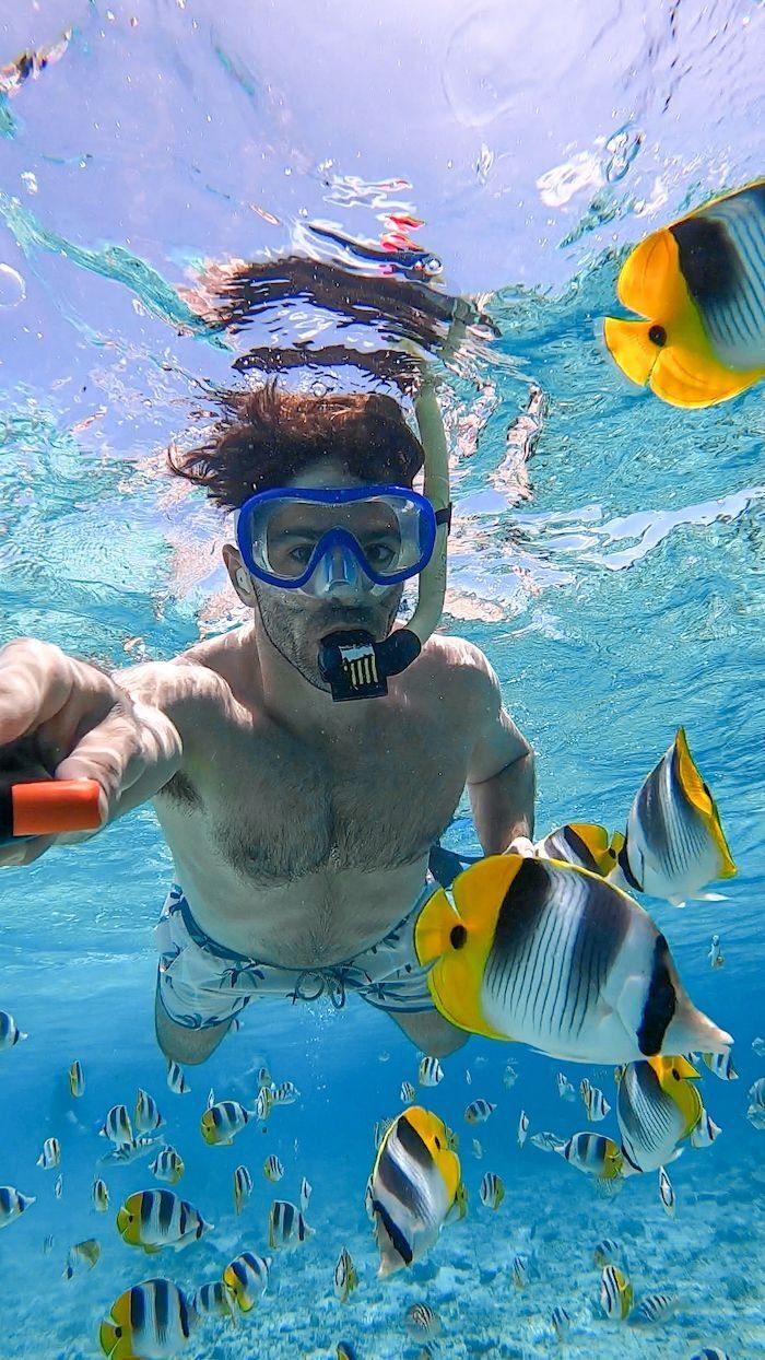Snorkelling at North Bay