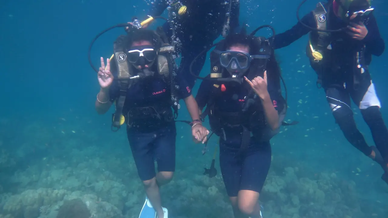 Boat Scuba Diving at Havelock Island (Swaraj Dweep) thumbnail 2